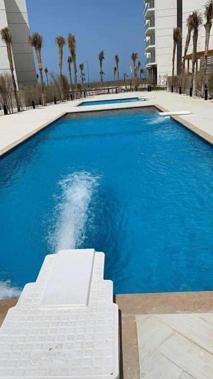 شاليه فندقي أرضي بحديقه خاصه في منتجع بورتوسعيد 'Ezbet Shalabi el-Rudi ภายนอก รูปภาพ